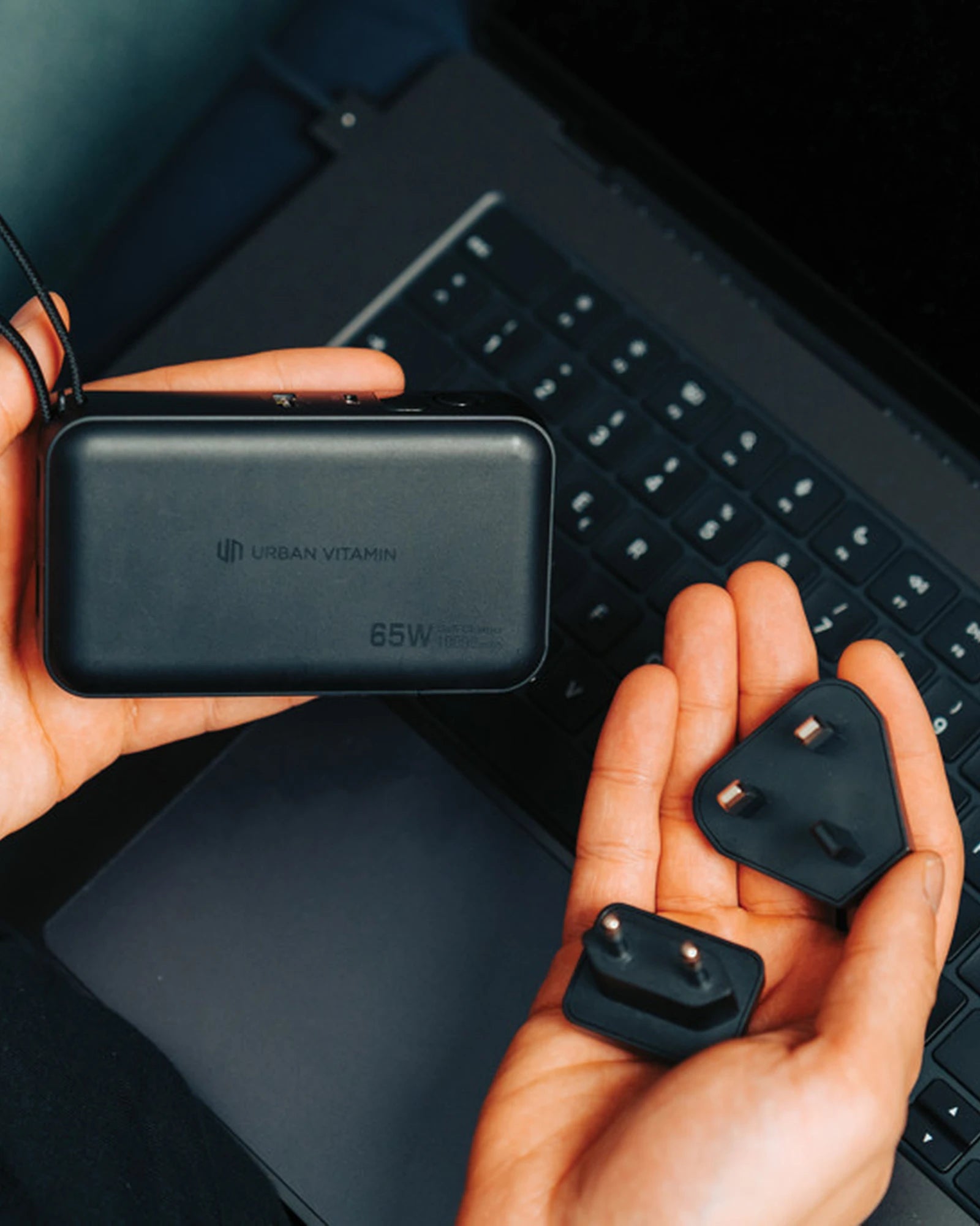 Powerbank 10.000 mAh Urban Vitamin GaN 65W zum Personalisieren - 10