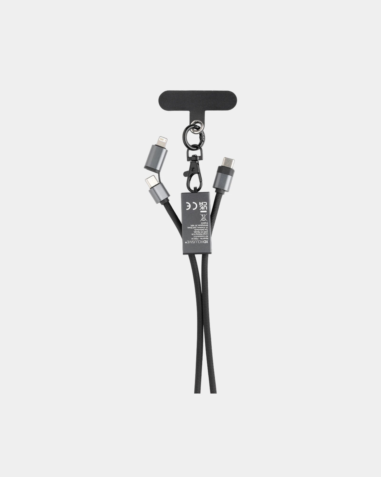 Ladekabel Handy rPET 60W mit Ladegerät zum Personalisieren - 3