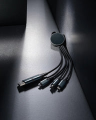Ladekabel Aluminium recycelt 6-in-1 zum Personalisieren - 4