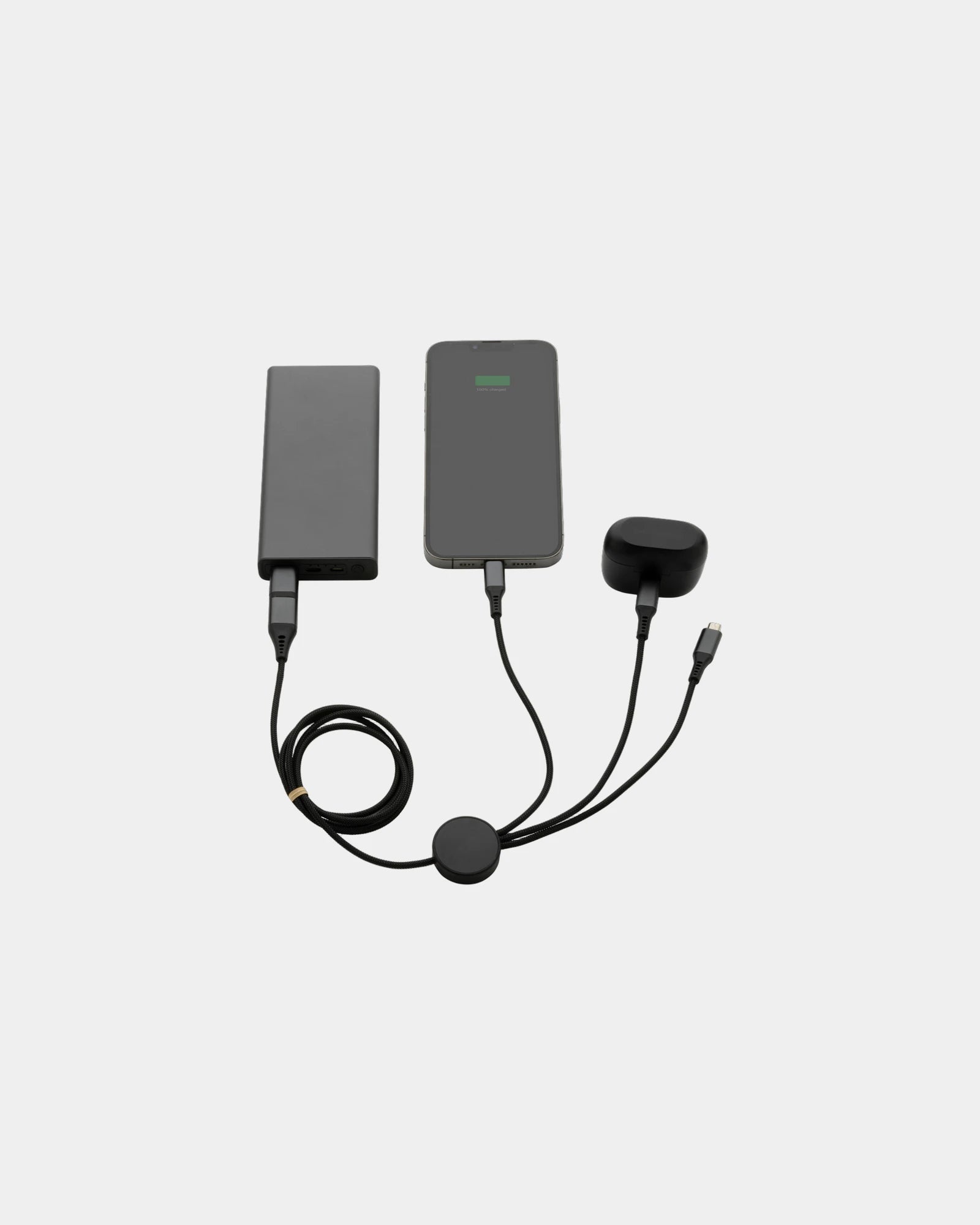 Kabel 60W 120cm 6-in-1 aus recyceltem Aluminium zum Personalisieren - 2