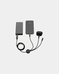 Kabel 60W 120cm 6-in-1 aus recyceltem Aluminium zum Personalisieren - 2
