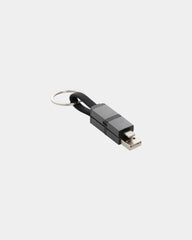 Ladekabel 4 in 1 60W Aluminium recycelt zum Personalisieren - Grau