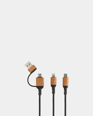 Kabel 120 cm recycelt RCS Ohio zum Personalisieren - 3
