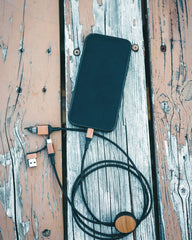 Kabel 120 cm recycelt RCS Ohio zum Personalisieren - 8