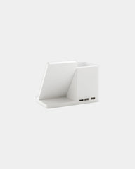 Chargeur 10W mit Stifthalter aus recyceltem ABS zum Personalisieren - 9