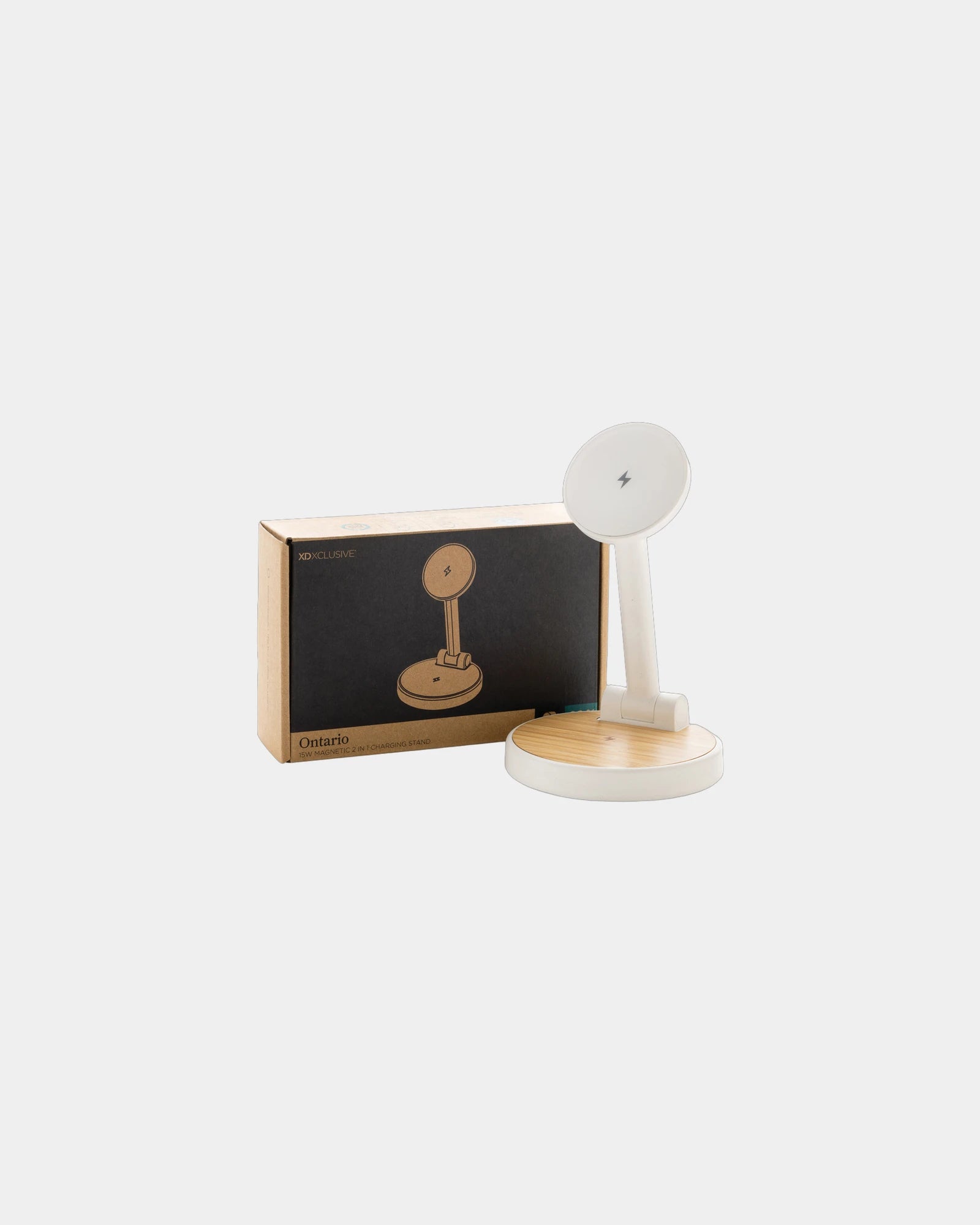 Ladegerät 15W magnetisch 2 in 1 zum Personalisieren - 2