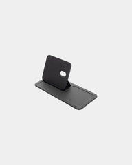 Ladegerät 3-in-1 PU recycelt Swiss Peak zum Personalisieren - Schwarz
