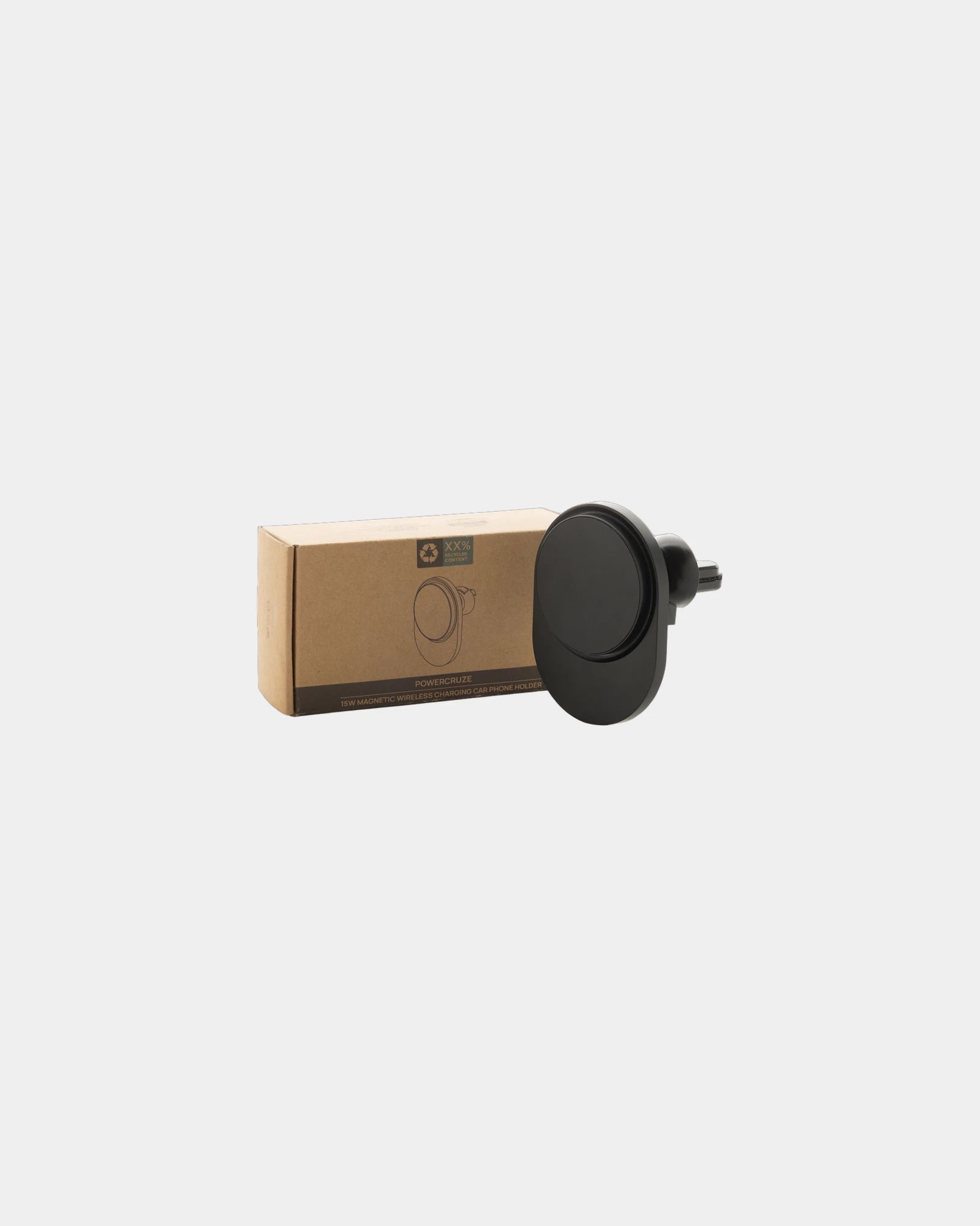 Ladegerät 15W aus recyceltem ABS zum Personalisieren - 1