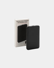 Powerbank 5000mAh ABS schwarz zum Personalisieren - 6