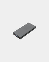 Powerbank Aluminium 10.000 mAh zum Personalisieren - Schwarz