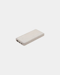 Powerbank 10.000 mAh Weizenstroh zum Personalisieren - Khaki