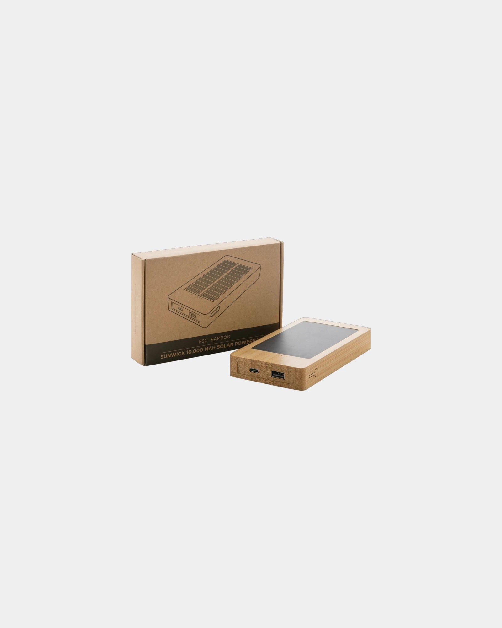 Powerbank 10.000mAh FSC Bambus zum Personalisieren - 4