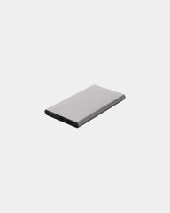 Powerbank 4000mAh recycelt Aluminium zum Personalisieren - Anthrazit