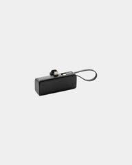 Powerbank 3000mAh recycelt USB C zum Personalisieren - Schwarz