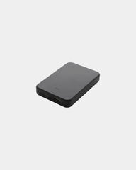 Powerbank 5000mAh USB C ABS recycelt zum Personalisieren - Schwarz
