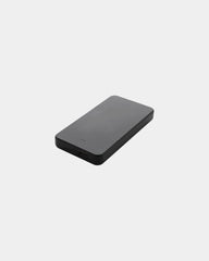 Powerbank 10.000mAh USB C ABS recycelt zum Personalisieren - Schwarz