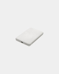 Powerbank 5000mAh Aluminium recycelt zum Personalisieren - Silber
