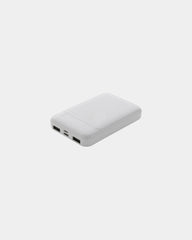 Powerbank 5000 mAh recycelt zum Personalisieren - Weiß