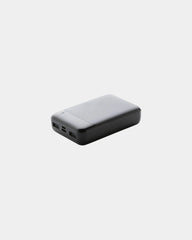 Powerbank 10.000 mAh recycelt zum Personalisieren - Schwarz