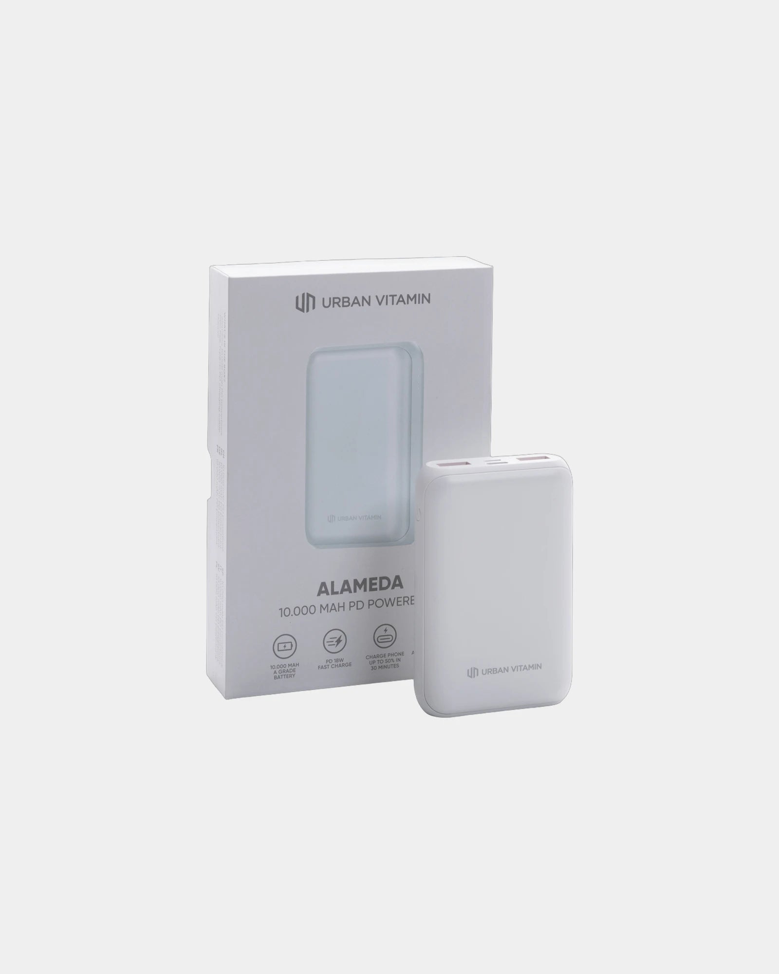 Powerbank 10.000 mAh 18W PD Urban Vitamin Alameda zum Personalisieren - 10