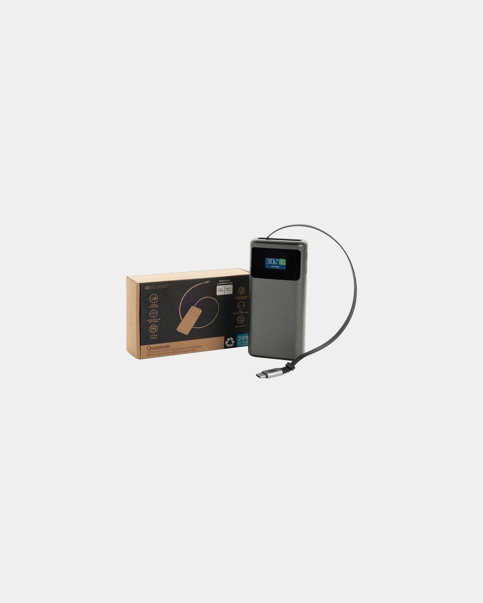 Powerbank 10.000mAh USB-C PD45W Quantum RCS zum Personalisieren - 2