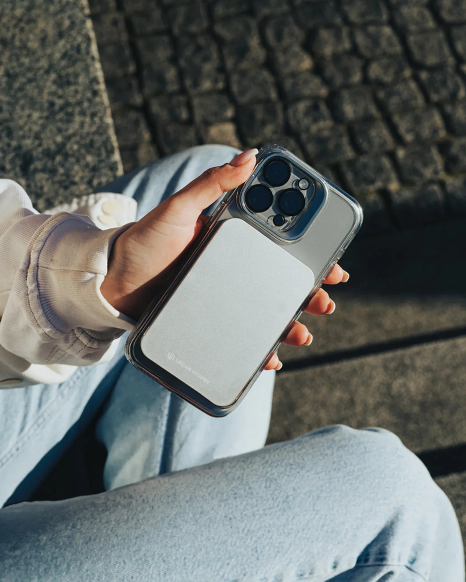 Powerbank 3000mAh Aluminium Urban Vitamin Burbank zum Personalisieren - 16