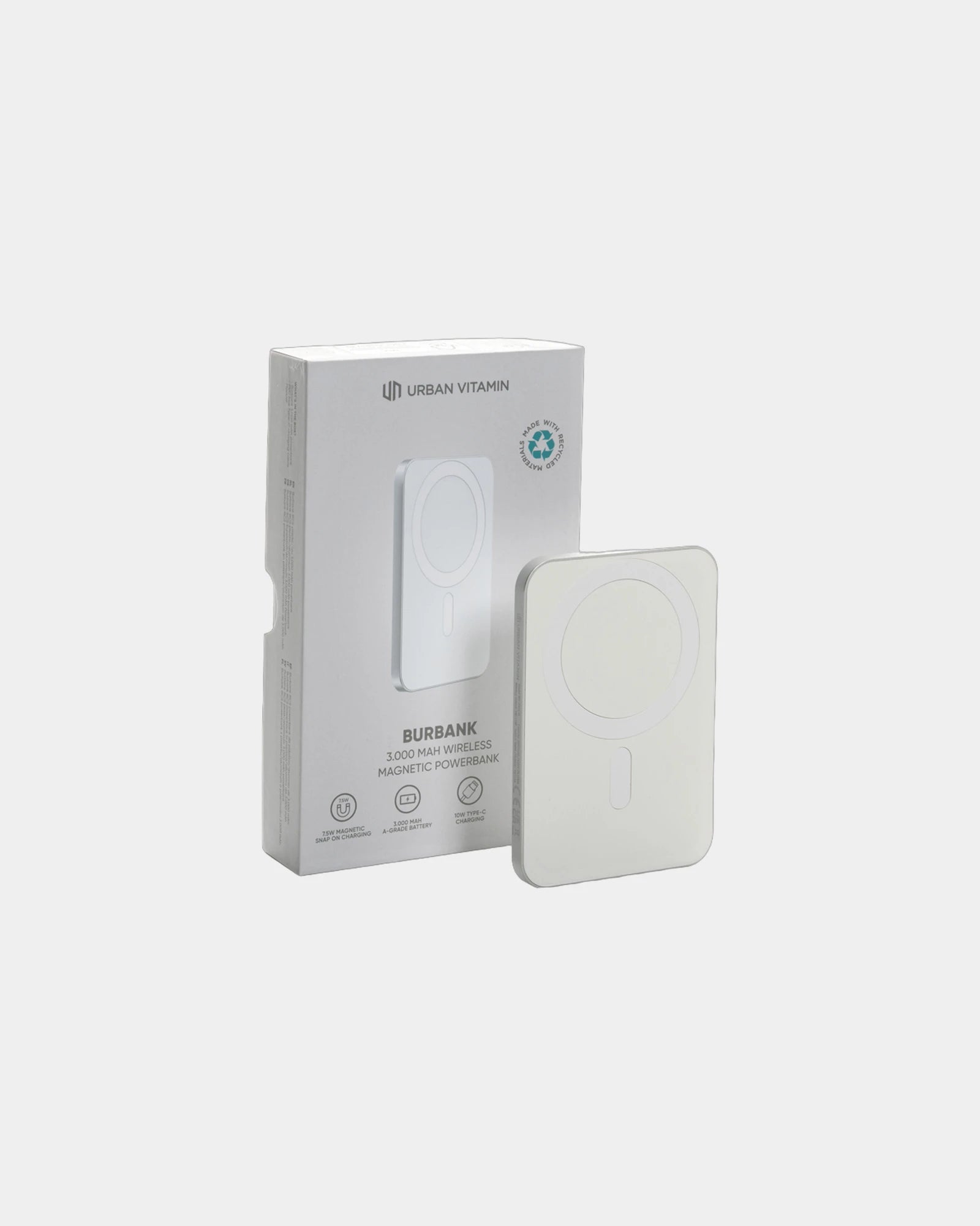 Powerbank 3000mAh Aluminium Urban Vitamin Burbank zum Personalisieren - 13