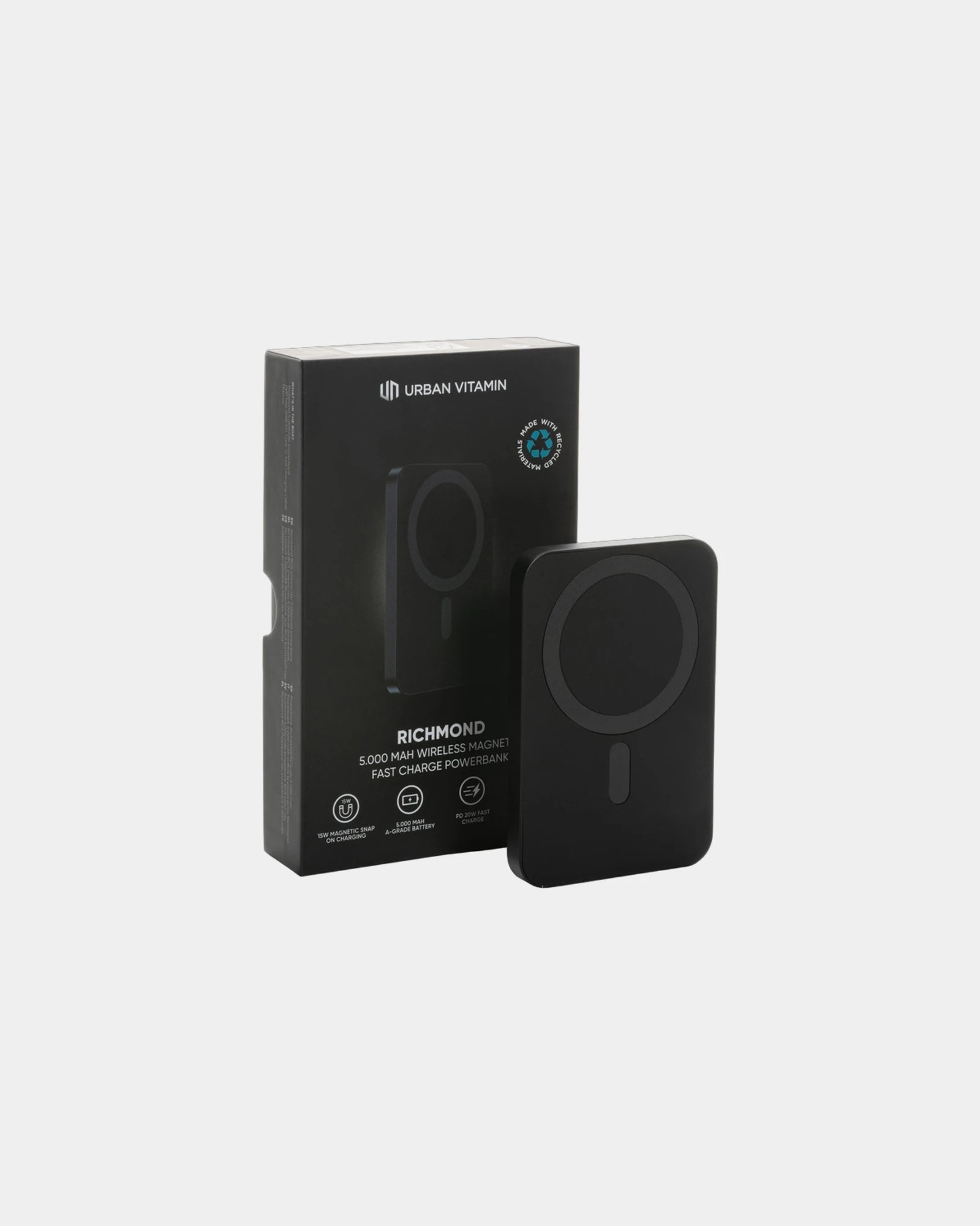 Powerbank 5000mAh Aluminium Urban Vitamin Malibu zum Personalisieren - 5