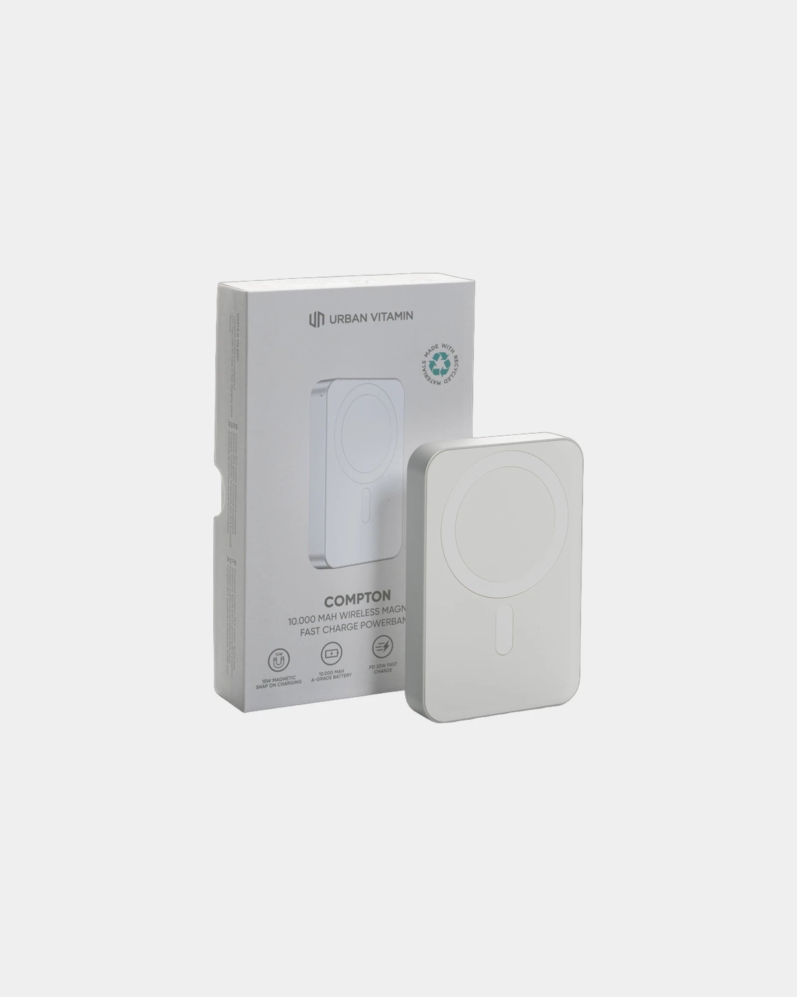 Powerbank 10.000 mAh Aluminium recycelt zum Personalisieren - 12