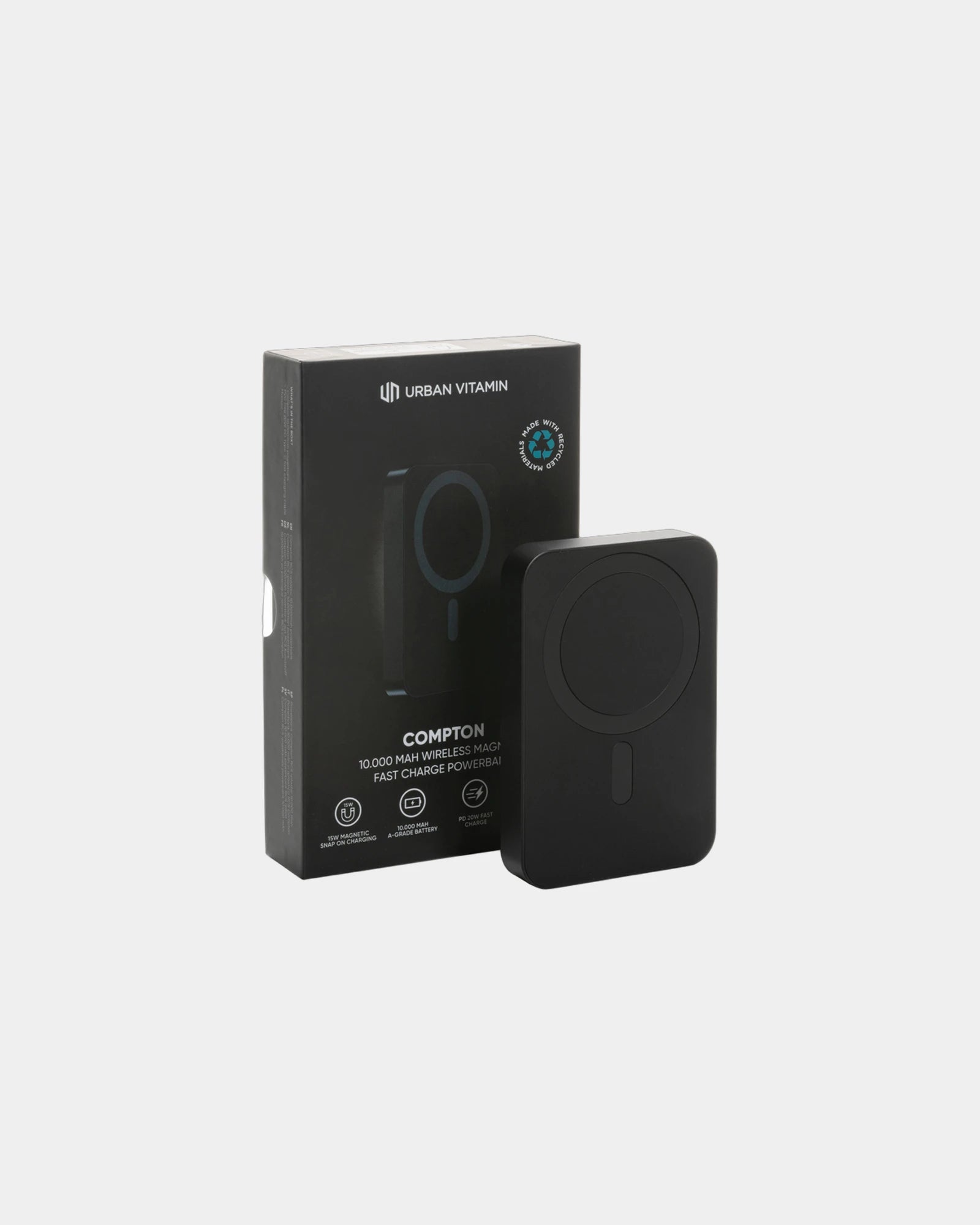 Powerbank 10.000 mAh Aluminium recycelt zum Personalisieren - 5