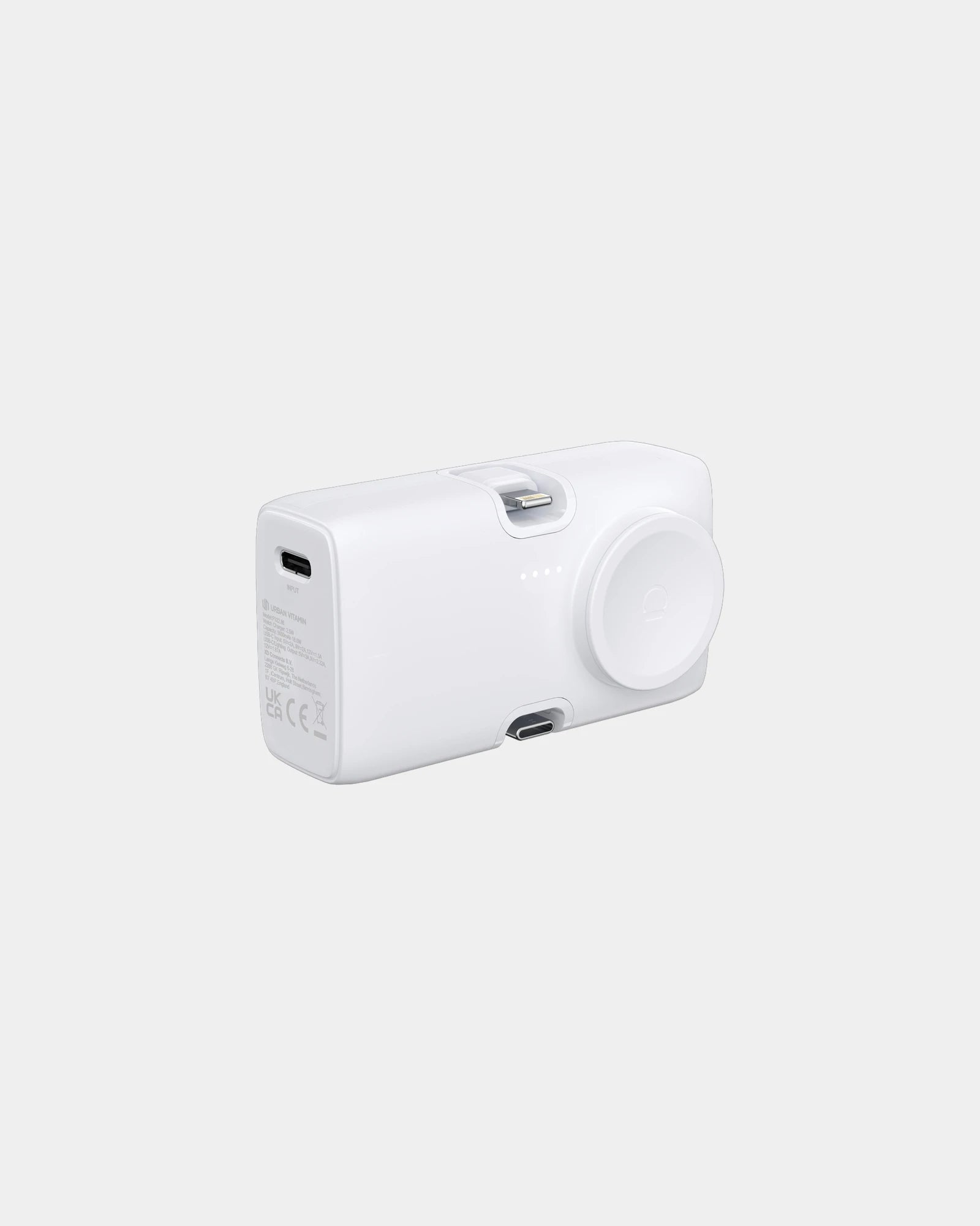 Powerbank 20W PD Urban Vitamin San Diego zum Personalisieren - Weiß