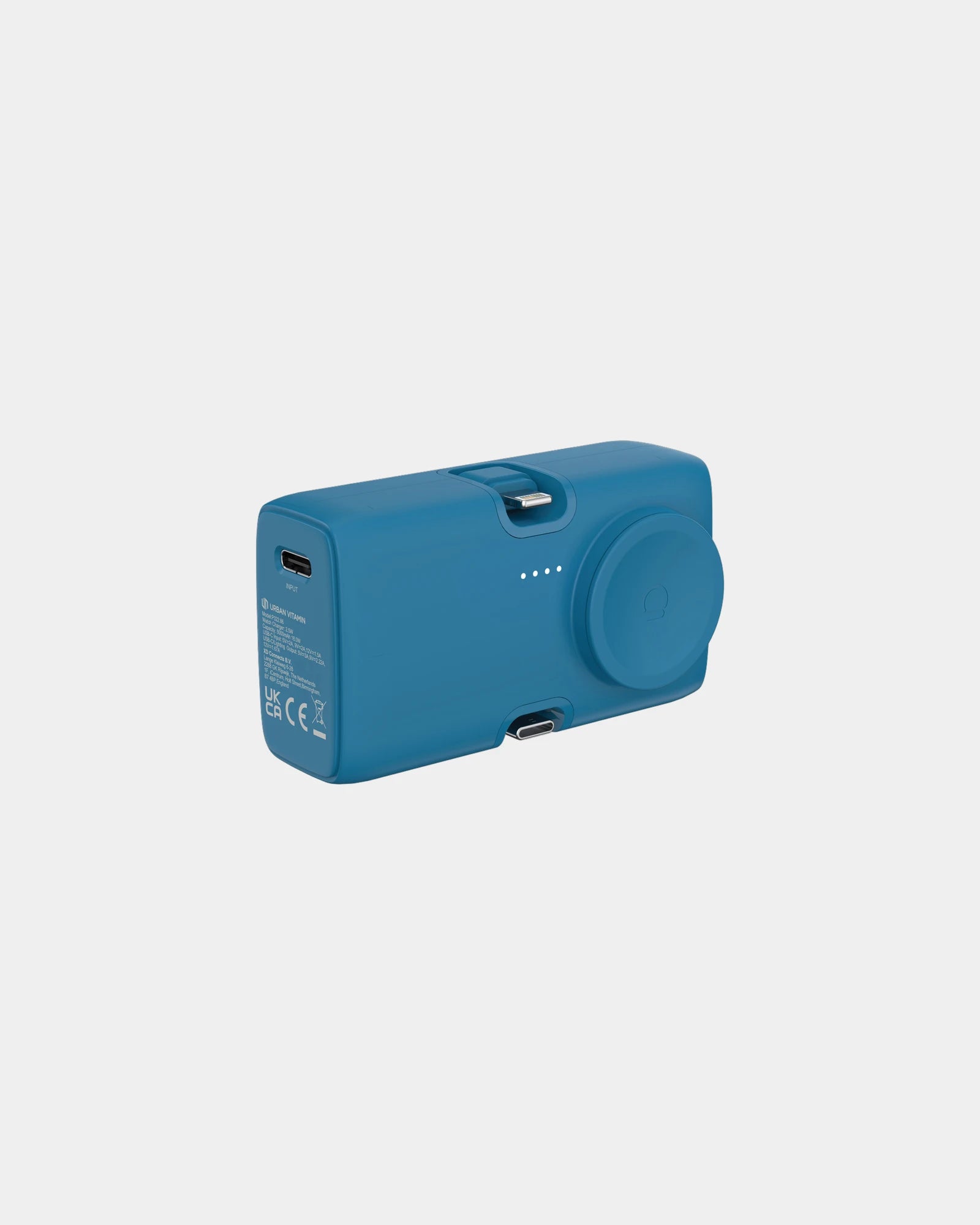 Powerbank 20W PD Urban Vitamin San Diego zum Personalisieren - Blau