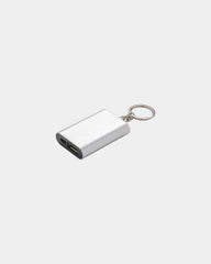 Powerbank Aluminium 1000mAh zum Personalisieren - Silber