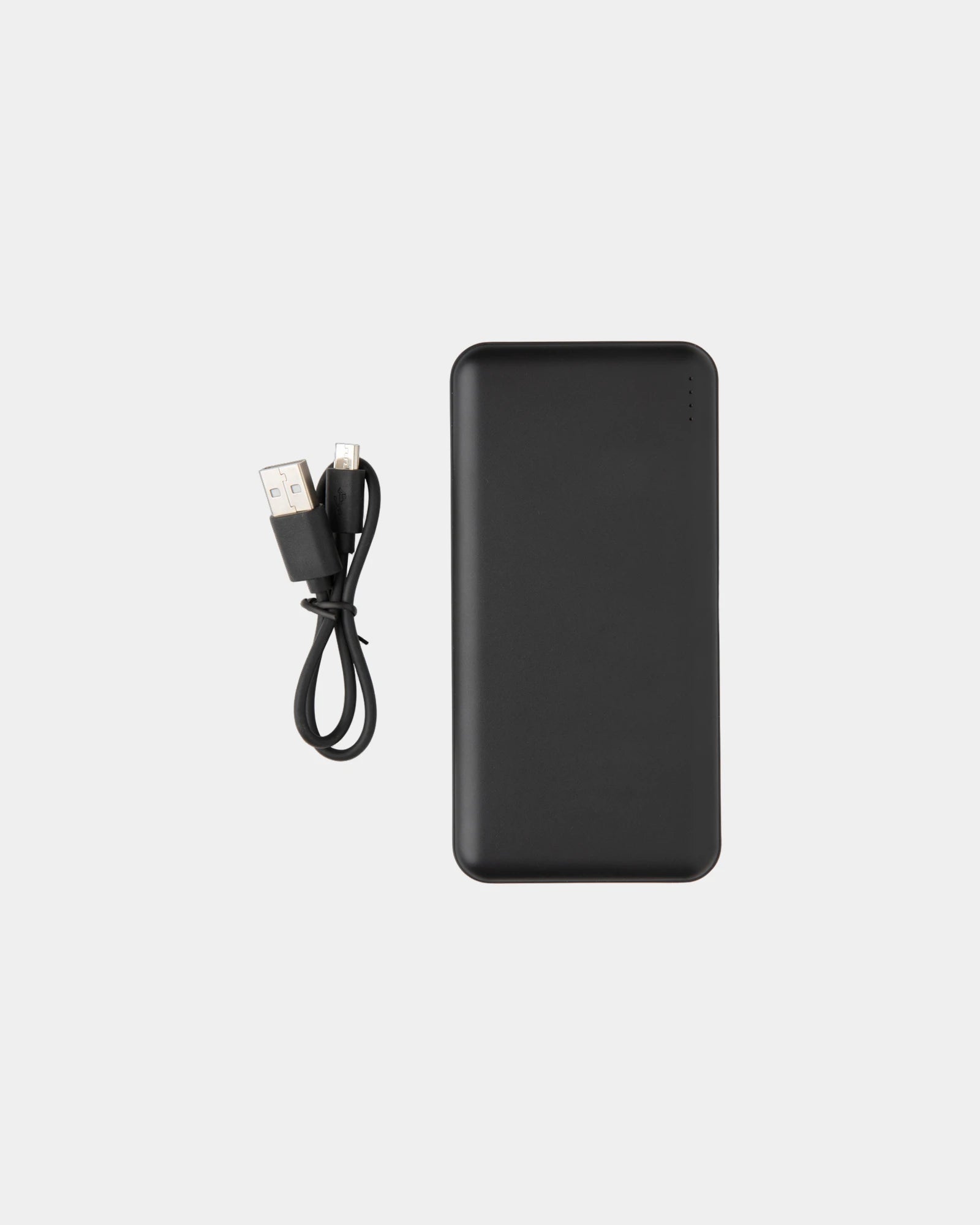 Powerbank 10.000 mAh ABS schwarz oder weiß zum Personalisieren - 3