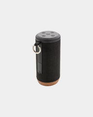 Hautsprecher IPX5 10W Baia aus Kork zum Personalisieren - Schwarz