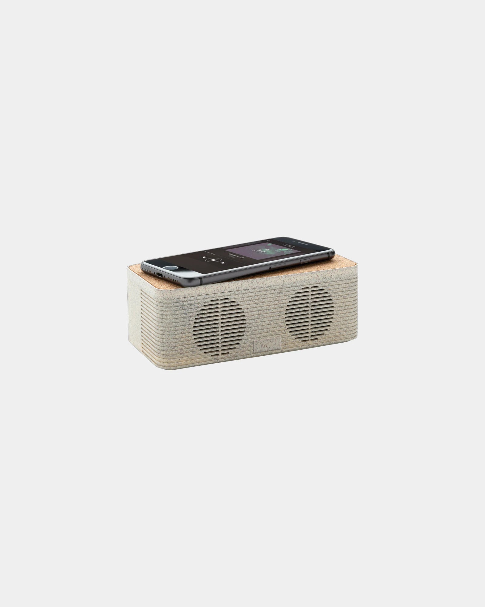 Lautsprecher 5W mit induktiver Ladestation zum Personalisieren - 1