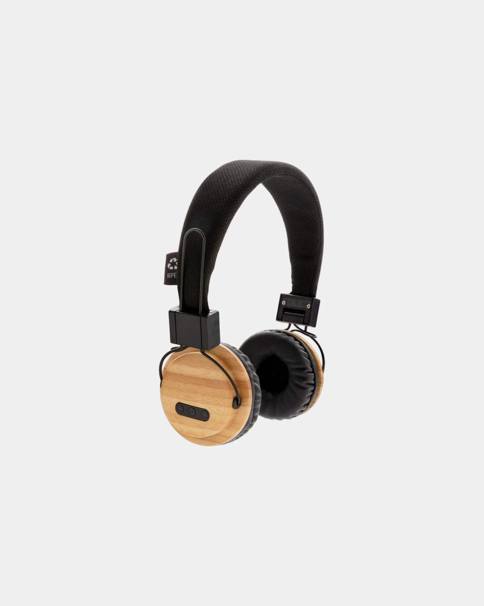 Kopfhörer Bambus Bluetooth 5.0 zum Personalisieren - Braun