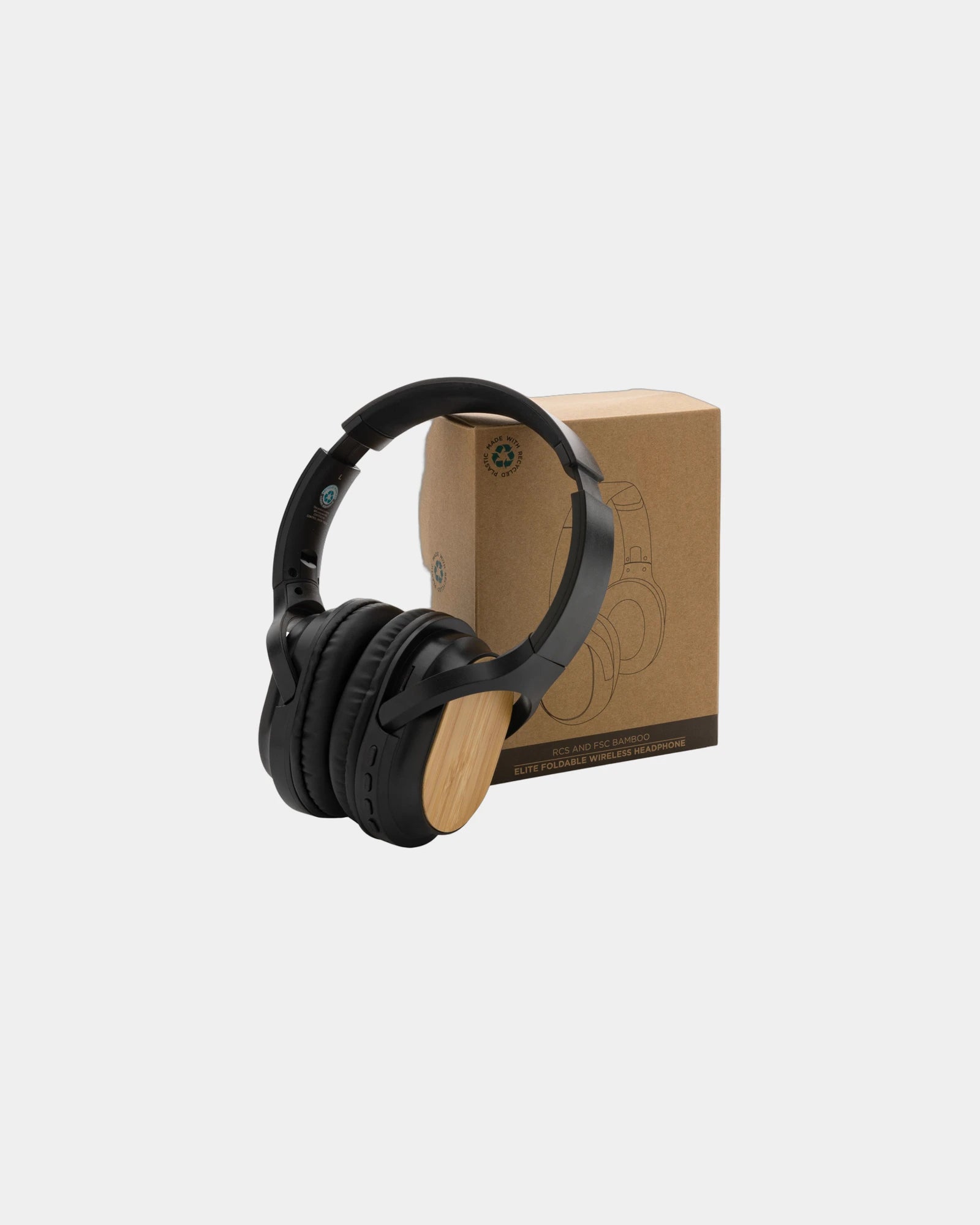 Kopfhörer Bluetooth 5.1 Bambus RCS Elite zum Personalisieren - 6