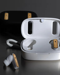 In-Ear-Kopfhörer recycelt ABS und FSC® Bambus zum Personalisieren - 7