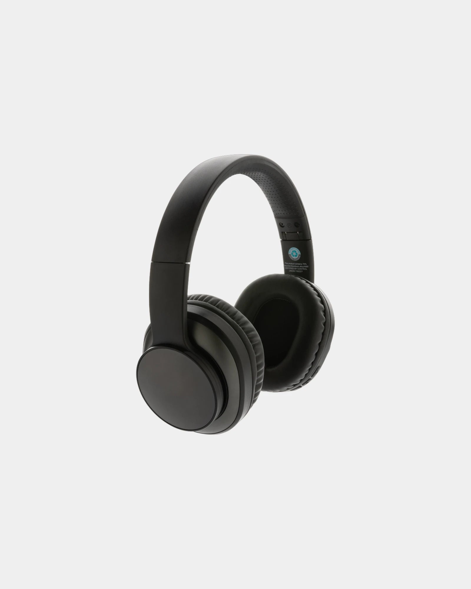 Kopfhörer Bluetooth Aluminium recycelt zum Personalisieren - Grau