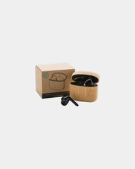 In-Ear-Kopfhörer recycelt ABS und FSC® Bambus zum Personalisieren - 5