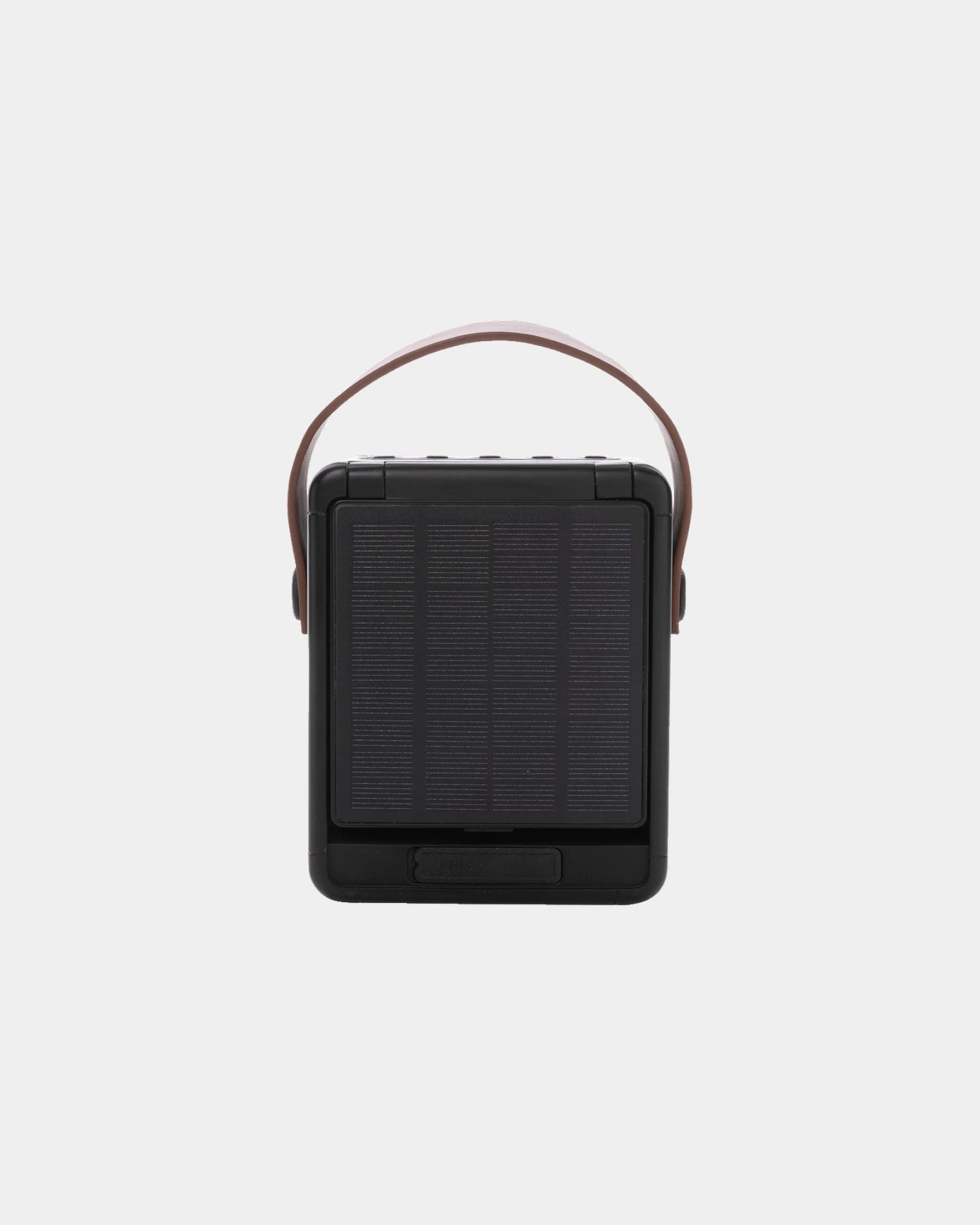 Lautsprecher 12W Solar aus recyceltem Kunststoff zum Personalisieren