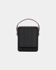 Lautsprecher 12W Solar aus recyceltem Kunststoff zum Personalisieren