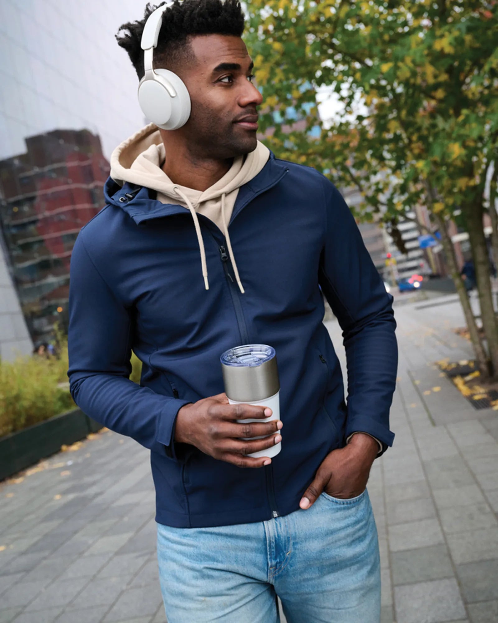 Kopfhörer ANC recycelt Soundpro zum Personalisieren - 10
