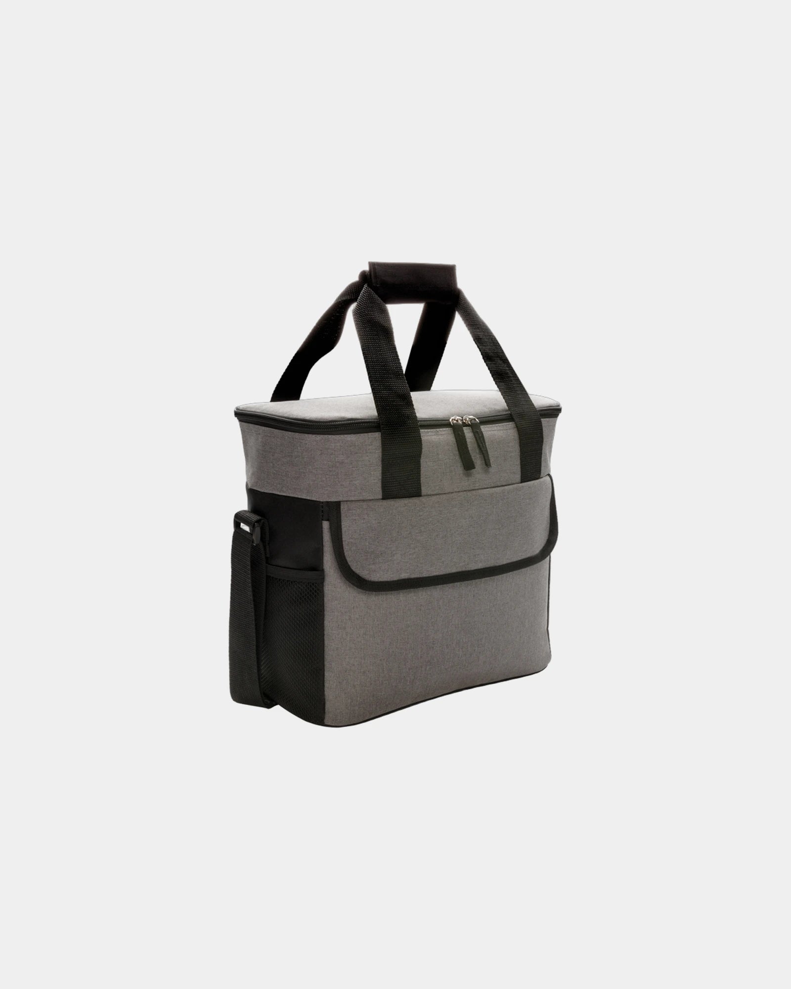 Isolierbeutel Polyester 600D grau zum Personalisieren - Grau