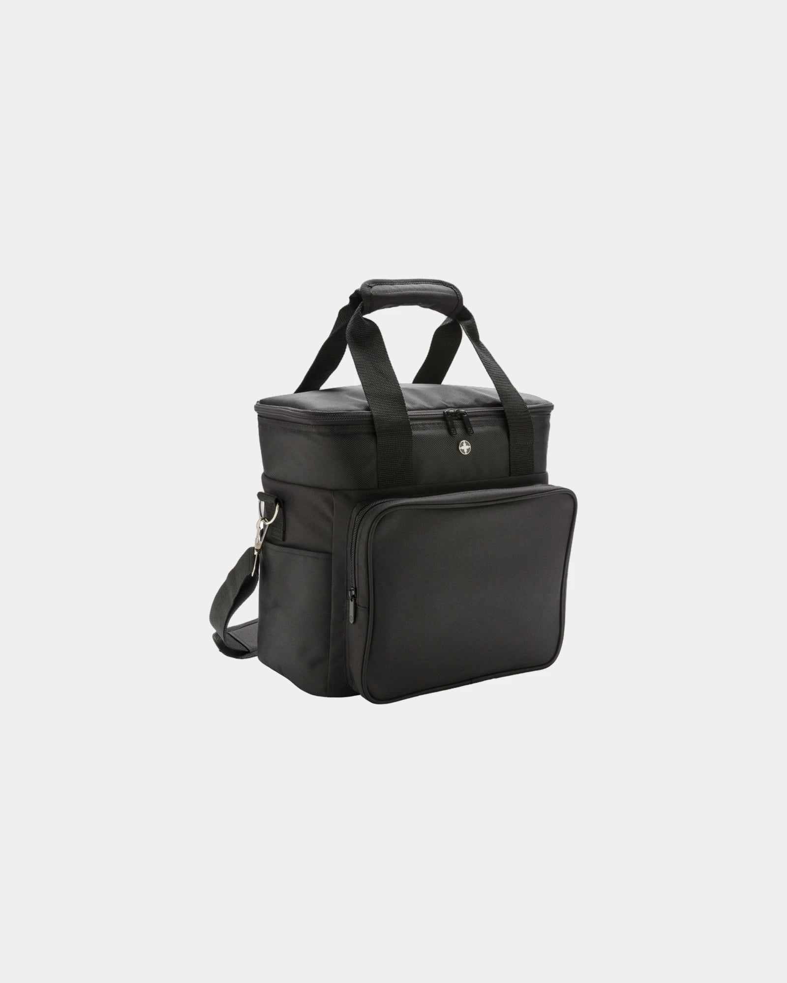Isolierbeutel Polyester Swiss Peak zum Personalisieren - Schwarz