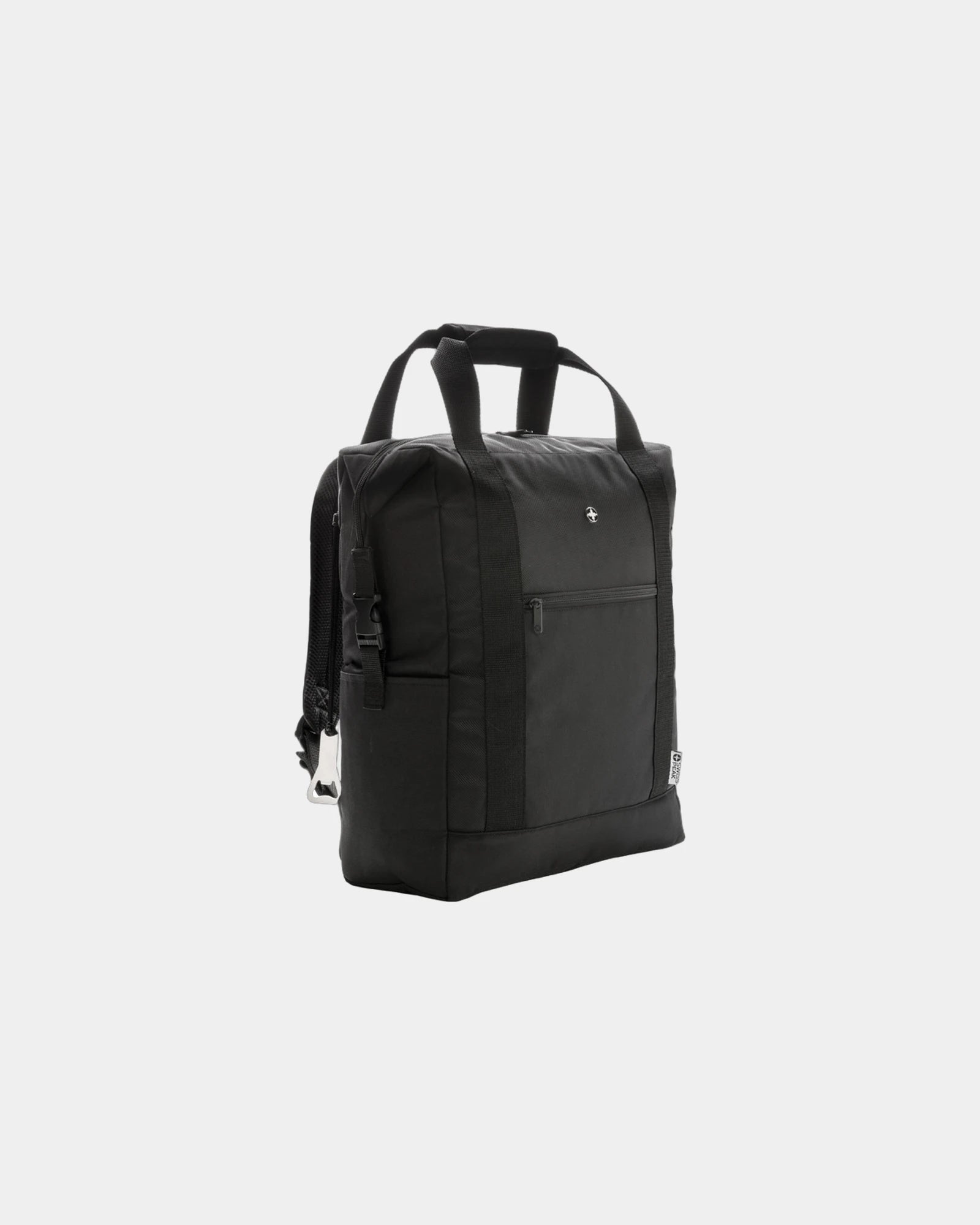 Isolierbeutel Polyester Swiss Peak XXL zum Personalisieren - Schwarz
