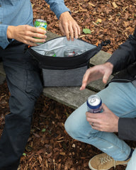 Isolierbeutel Polyester grau zum Personalisieren - 6