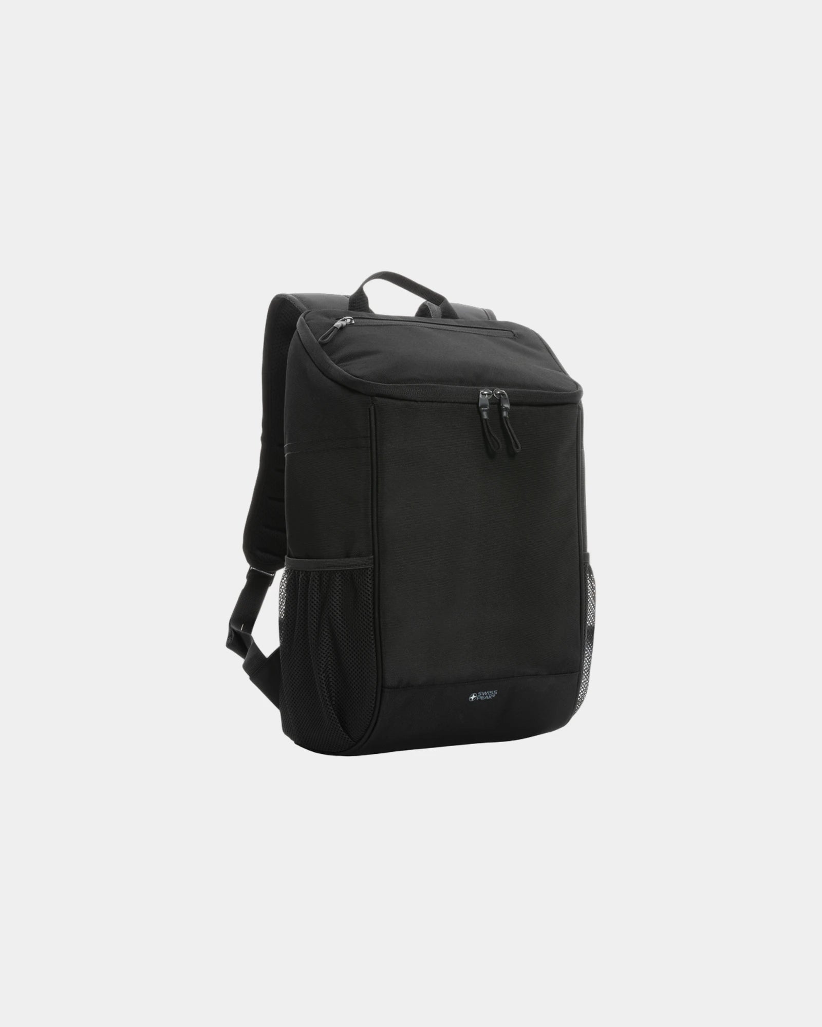 Isolier-Rucksack rPET Swiss Peak AWARE™ 19L zum Personalisieren - Schwarz