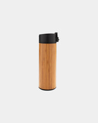 Trinkbecher Bambus Edelstahl 450ml zum Personalisieren - 4